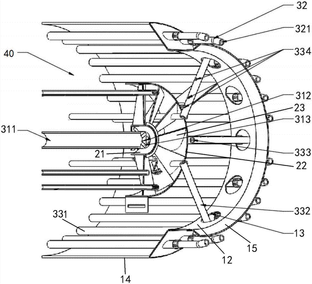 低氮燃燒器結(jié)構(gòu)